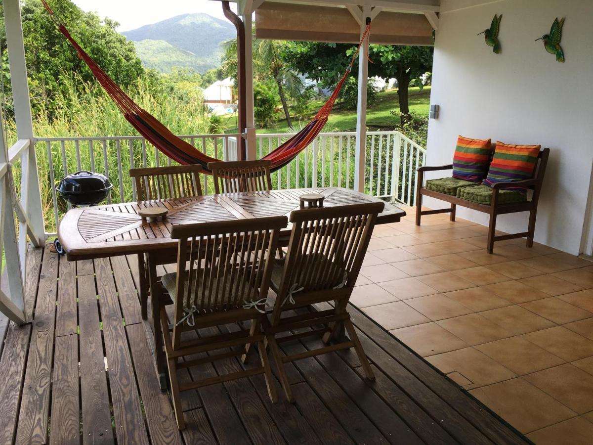 Grand Bungalow Avec Piscine Et Vue Mer Bouillante Extérieur photo