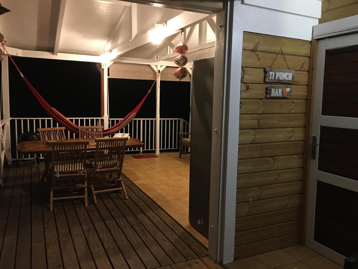 Grand Bungalow Avec Piscine Et Vue Mer Bouillante Extérieur photo