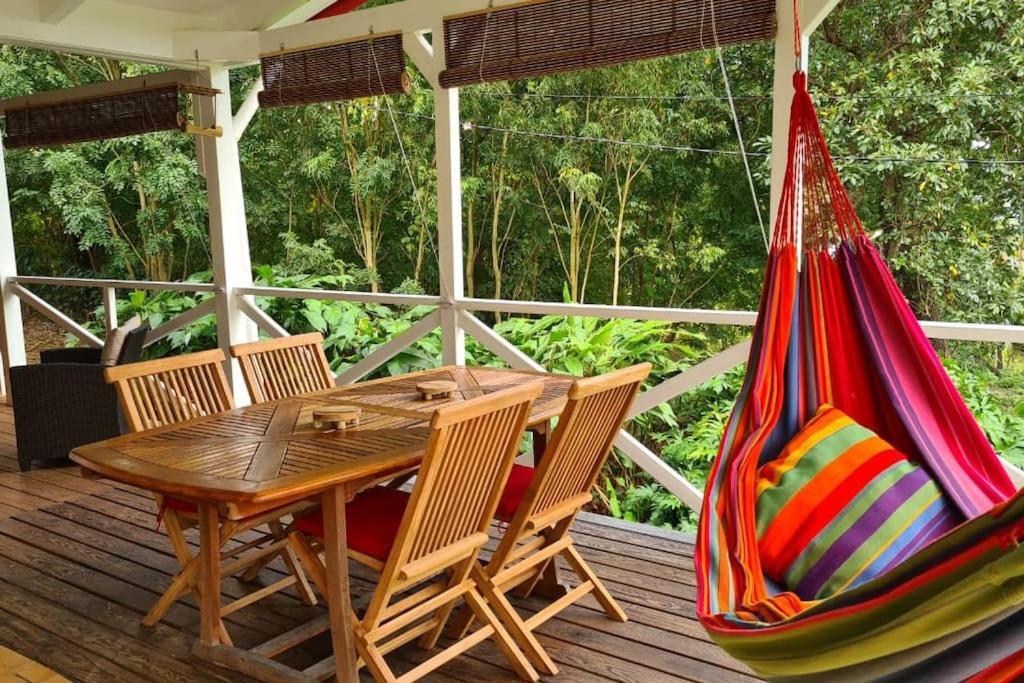 Grand Bungalow Avec Piscine Et Vue Mer Bouillante Extérieur photo